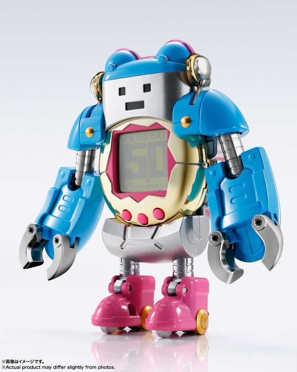 TAMASHII NATIONS Tamagotchi UFO transforms into a robot with dynamic action