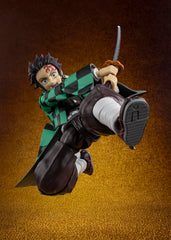 Tamashii Nations Tanjiro Kamado captures final battle mood for dramatic shelf setups.