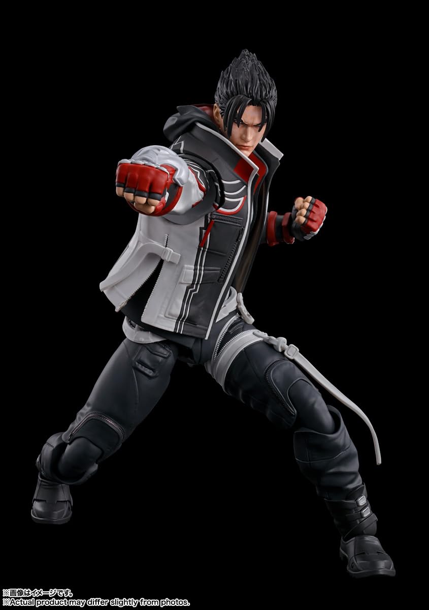 Background sheet enhances display depth with TAMASHII NATIONS figure.