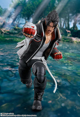 Close-up portrait highlights sculpt detail and faithful likeness from Tekken 8.
