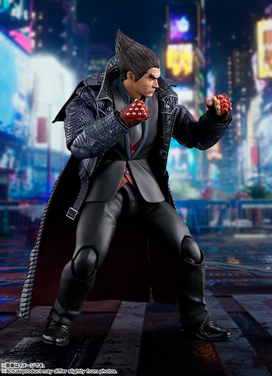 TAMASHII NATIONS Tekken 8 Kazuya Mishima left hands for dynamic grips