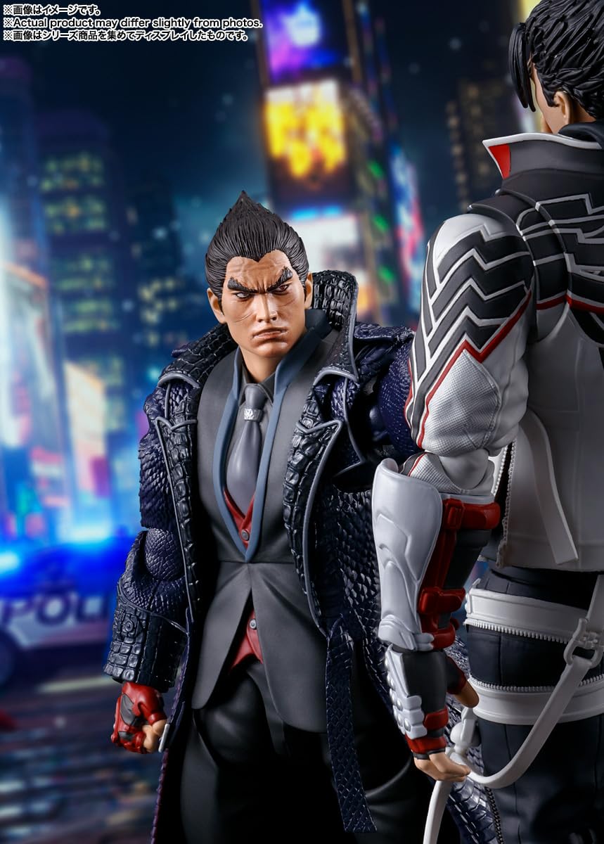 TAMASHII NATIONS Tekken 8 Kazuya Mishima packaging with Bandai Namco label
