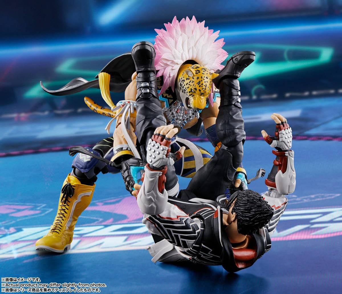 Tamashii Nations Tekken 8 King S.H.Figuarts detailed textures and finish