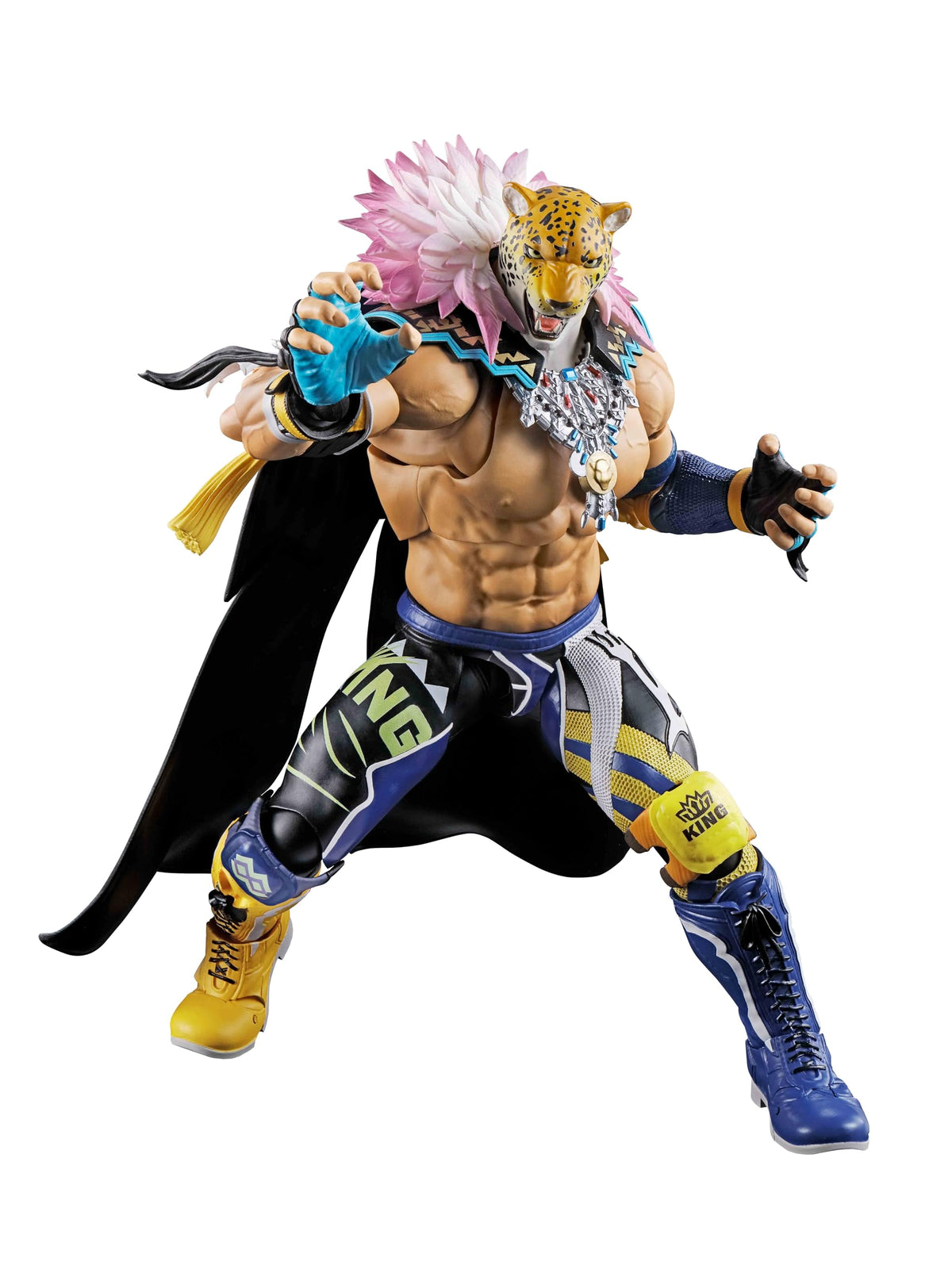 Tamashii Nations Tekken 8 King S.H.Figuarts front view for display and detail