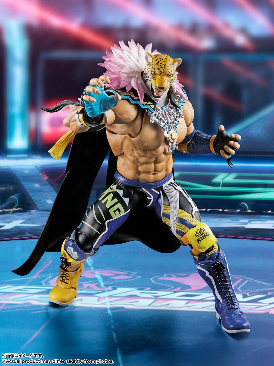 Tamashii Nations Tekken 8 King S.H.Figuarts pose-ready figure for dynamic posing