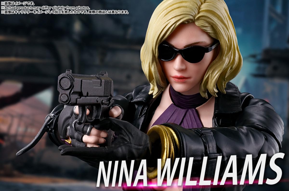 Background sheet for Nina Williams TEKKEN 8 display setup