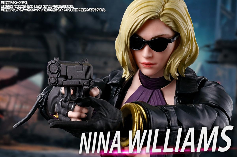 Background sheet for Nina Williams TEKKEN 8 display setup