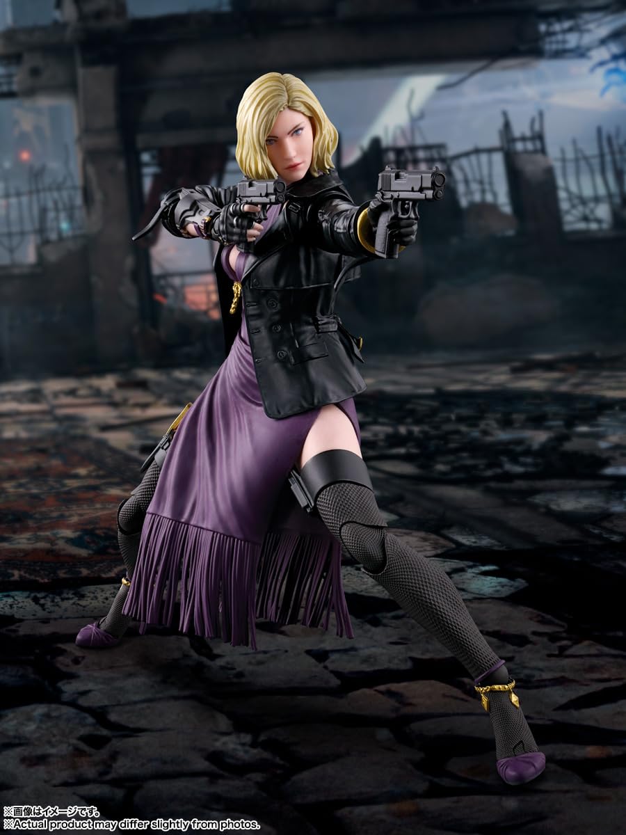 Nina Williams TEKKEN 8 figure with sunglasses accessory for style