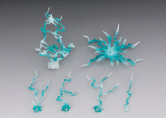 TAMASHII NATIONS Thunder Green Ver set for stage-ready thunder scenes.