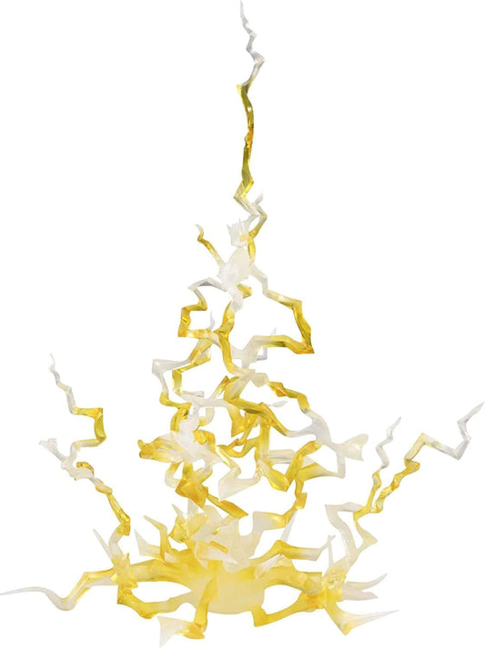 TAMASHII NATIONS Thunder Yellow Ver. bolts for dramatic SHFiguarts displays.