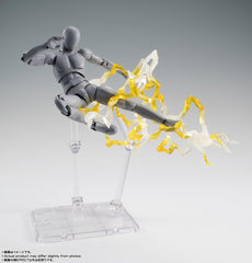 TAMASHII NATIONS Thunder Yellow Ver. dramatic scene setup ideas.