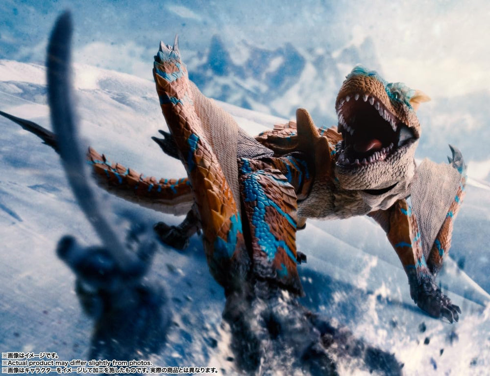 Tamashii Nations Tigrex box label confirms licensed Bandai Namco product.