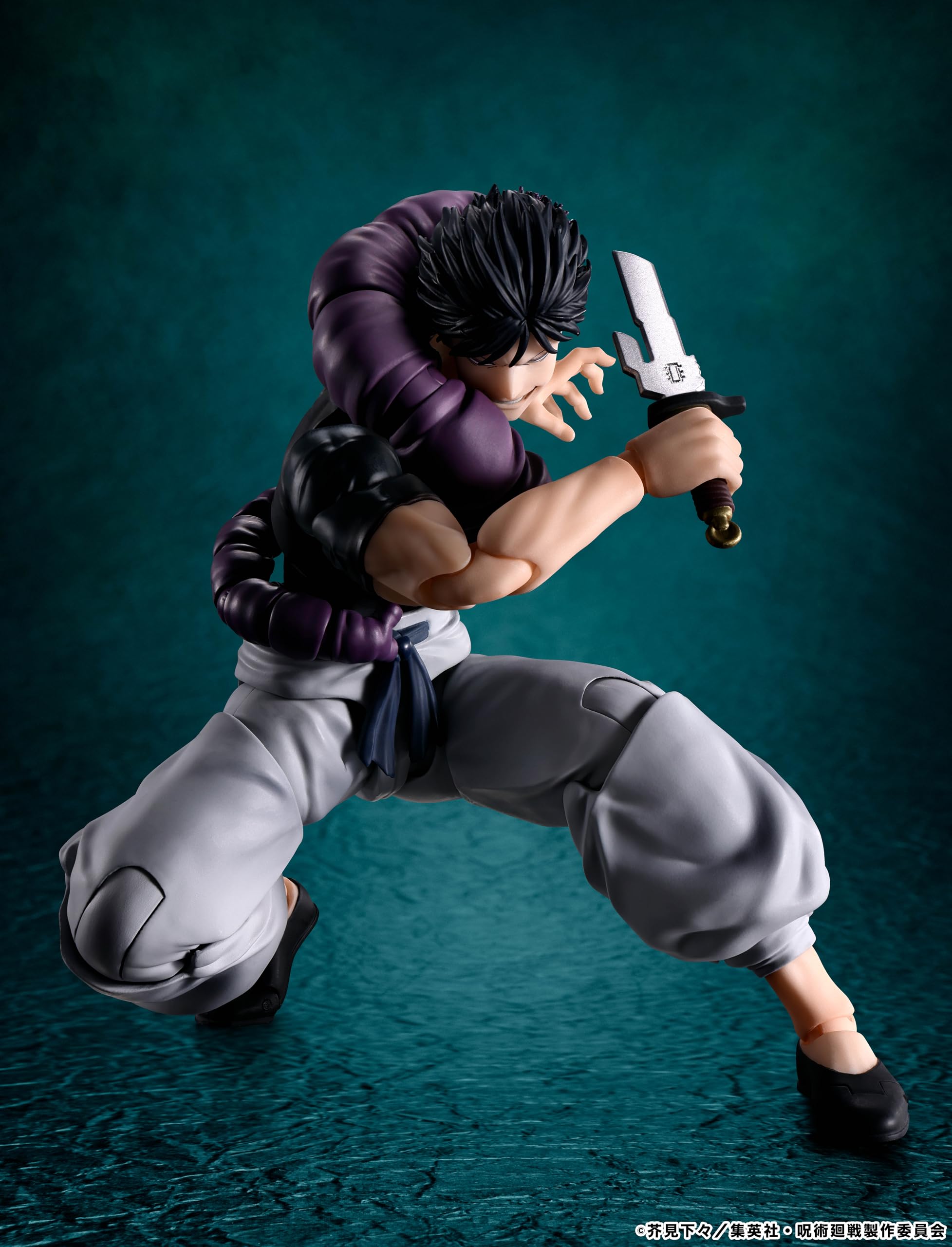 TAMASHII NATIONS Toji Fushiguro inverted Spear of Heaven for intense action