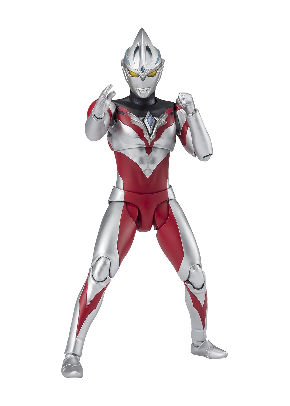 Tamashii Nations Ultraman Arc action figure front view showing detailed sculpting and poseability