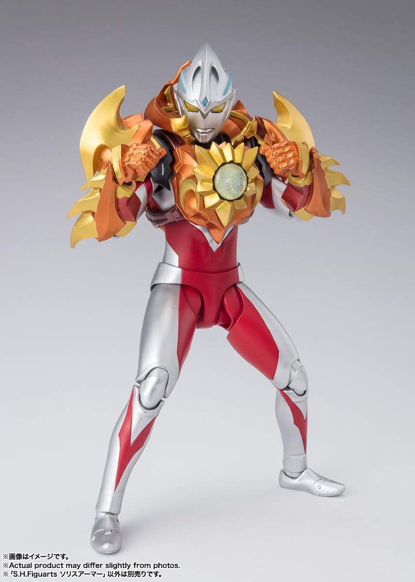 TAMASHII NATIONS Solis Armor cube bonus adds display variety.