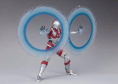Tamashii Nations Ultraman Suit Taro bonus hands expand posing options.