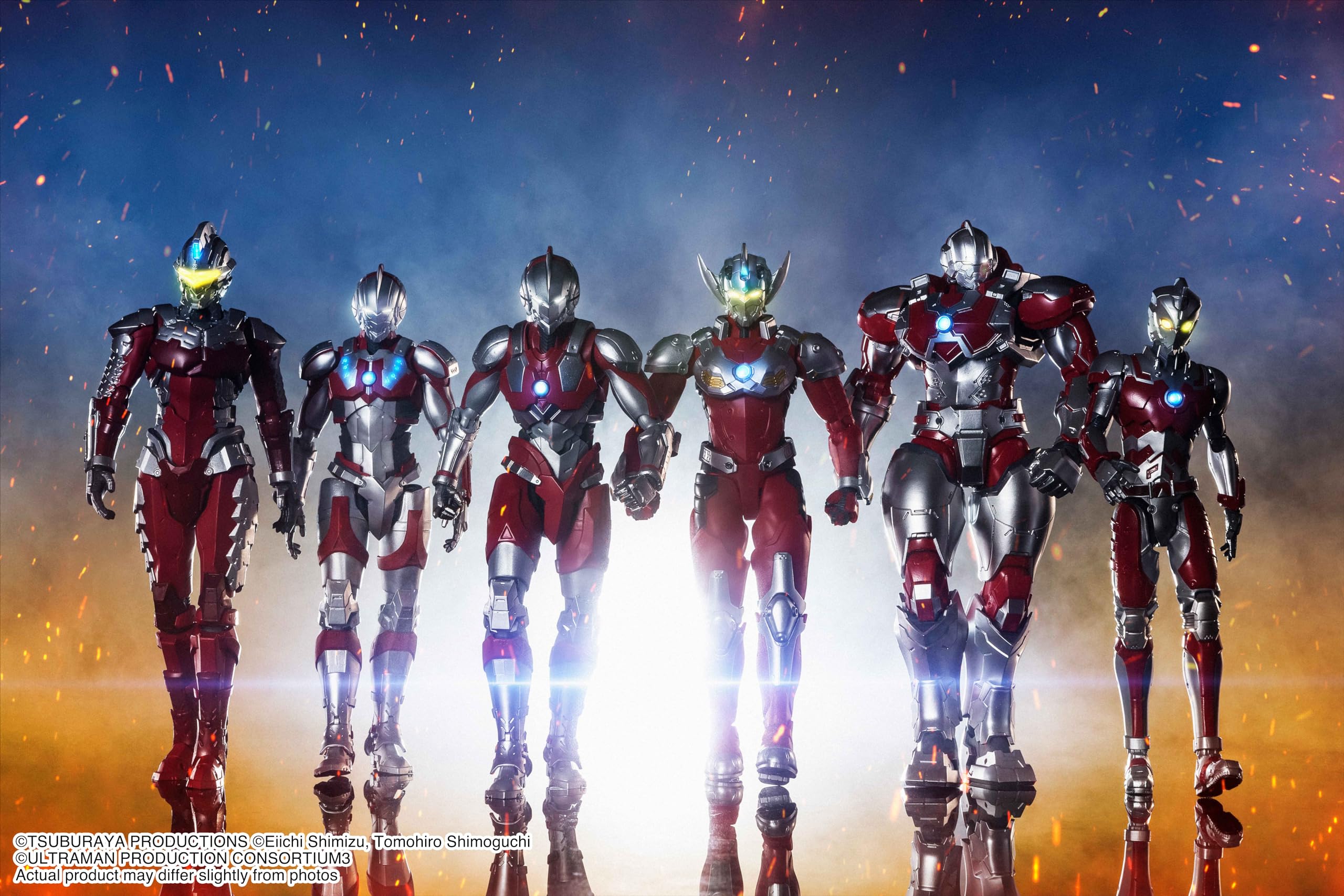 TAMASHII NATIONS Ultraman ZOFFY sculpting with anime-accurate proportions