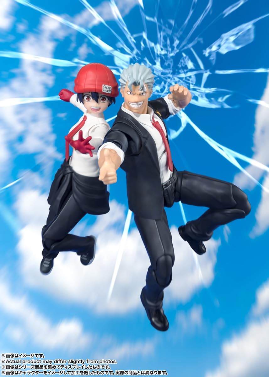TAMASHII NATIONS Andy set contents for ready display.
