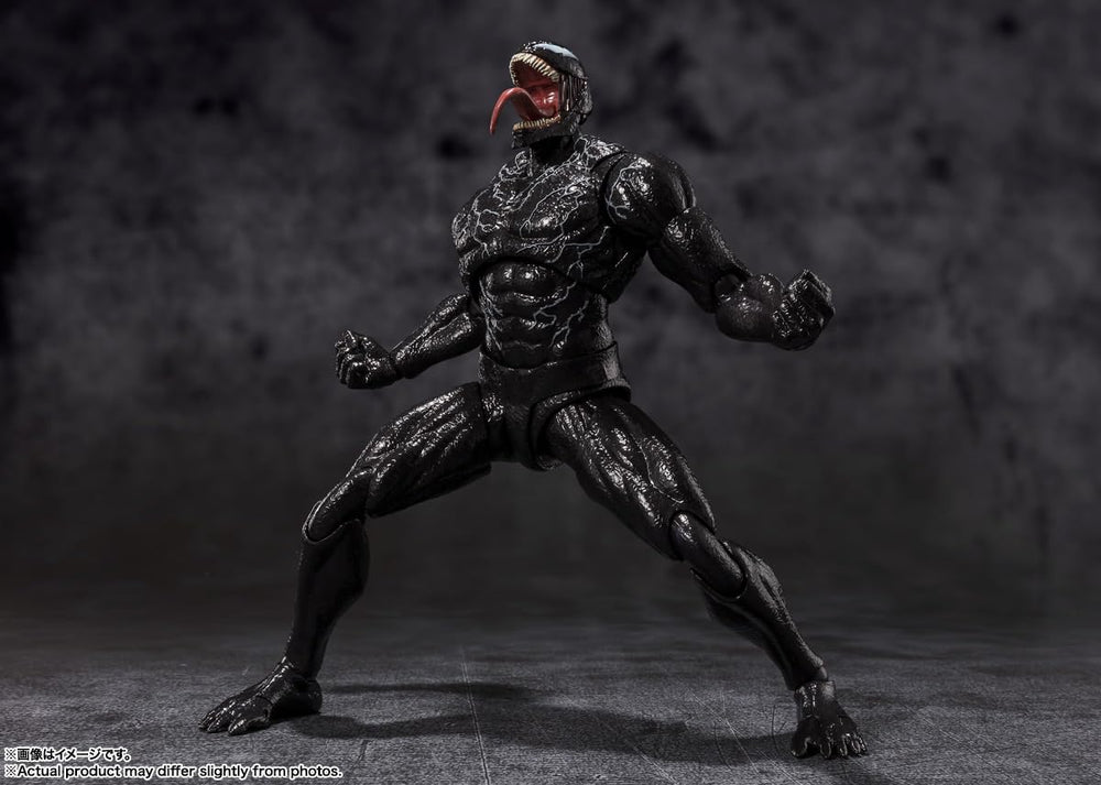 TAMASHII NATIONS Venom Last Dance figure wrist parts enable customizable grips.