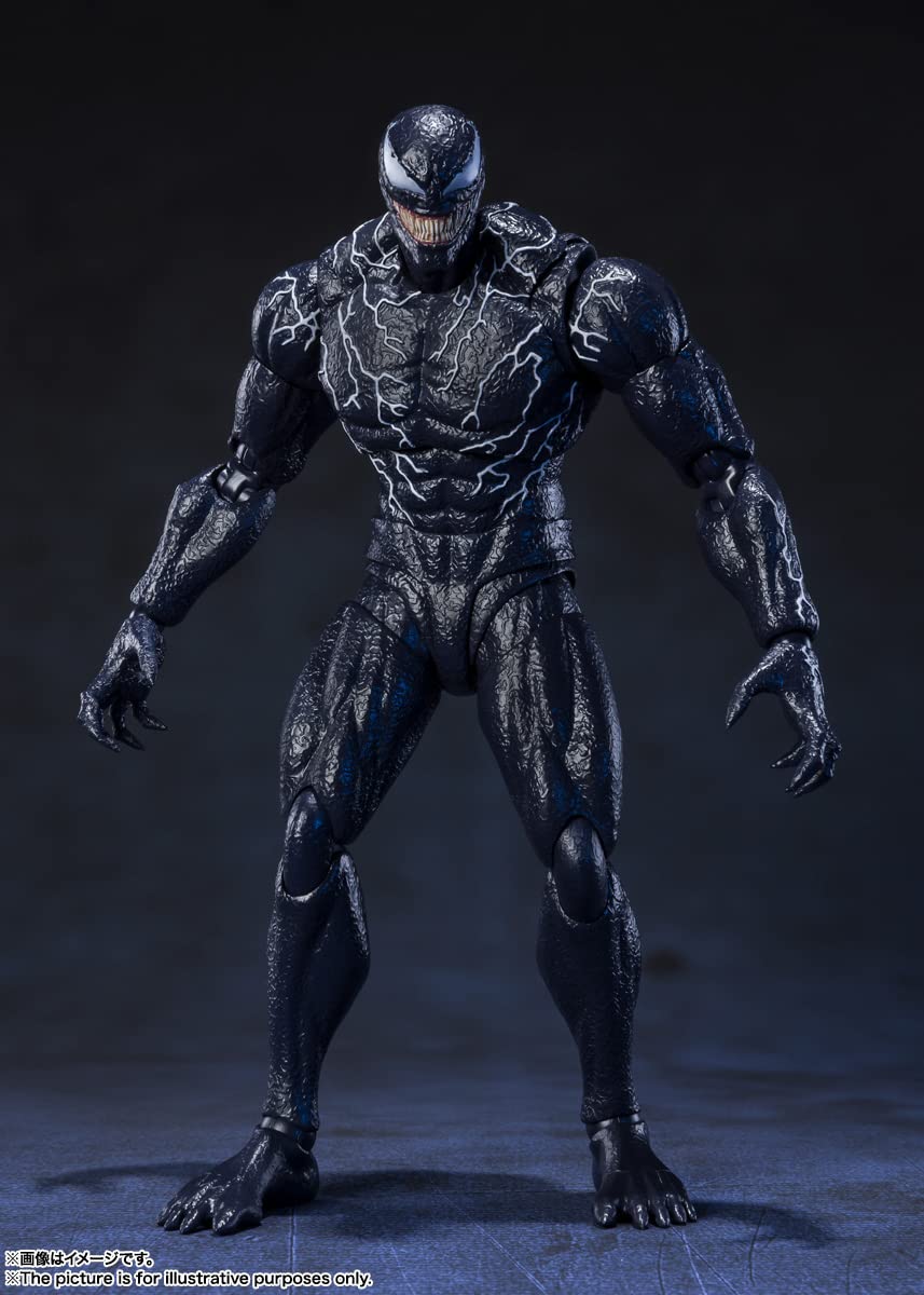 TAMASHII NATIONS Venom optional heads for varied expressions
