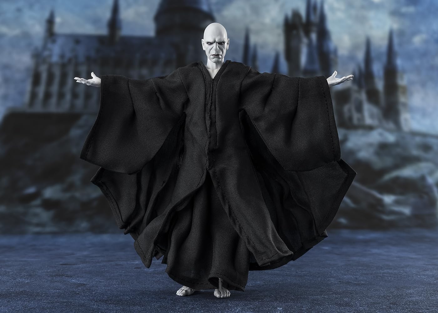Tamashii Nations Voldemort wand included to recreate iconic moments