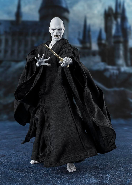 Tamashii Nations Voldemort figure with wired cloth clothing enables flexible posing
