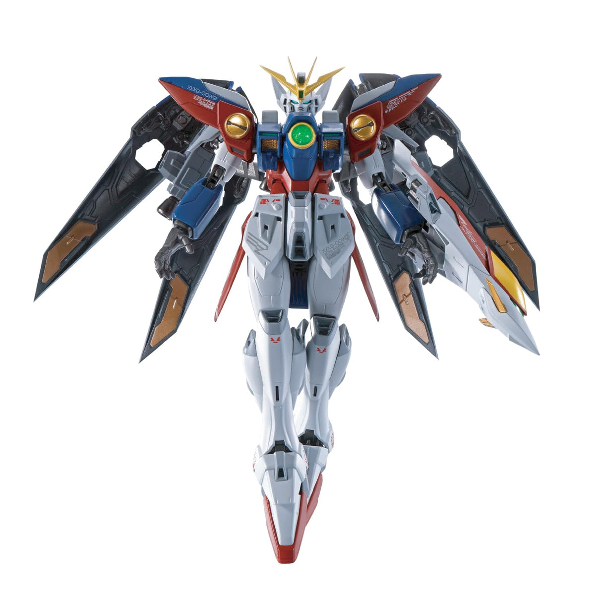 TAMASHII NATIONS Wing Gundam Zero main body shows sharp detailing for premium display