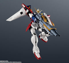Tamashii Nations Wing Zero Gundam Universe beam sabers included for dramatic battles.