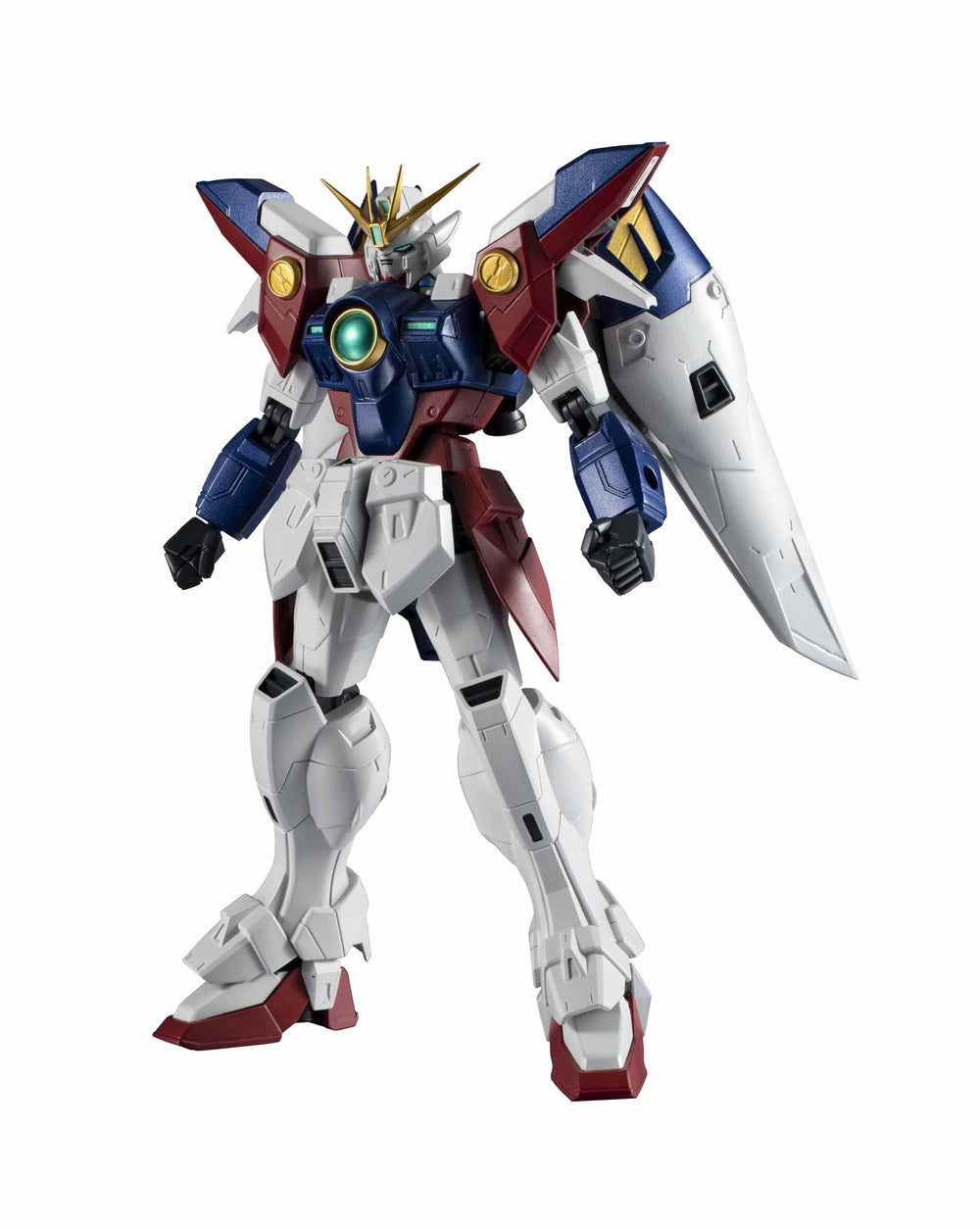 Tamashii Nations Wing Zero Gundam Universe front view, ideal for display and dynamic posing.