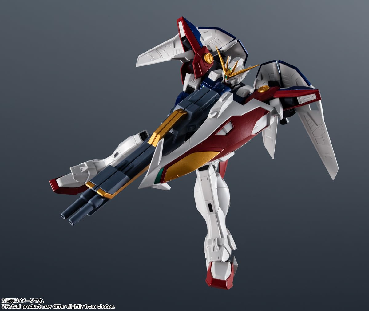 Tamashii Nations Wing Zero Gundam Universe joint parts set enables varied poses.