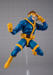 Tamashii Nations Cyclops eye-mask-blast delivers standard optic-blast appearance.