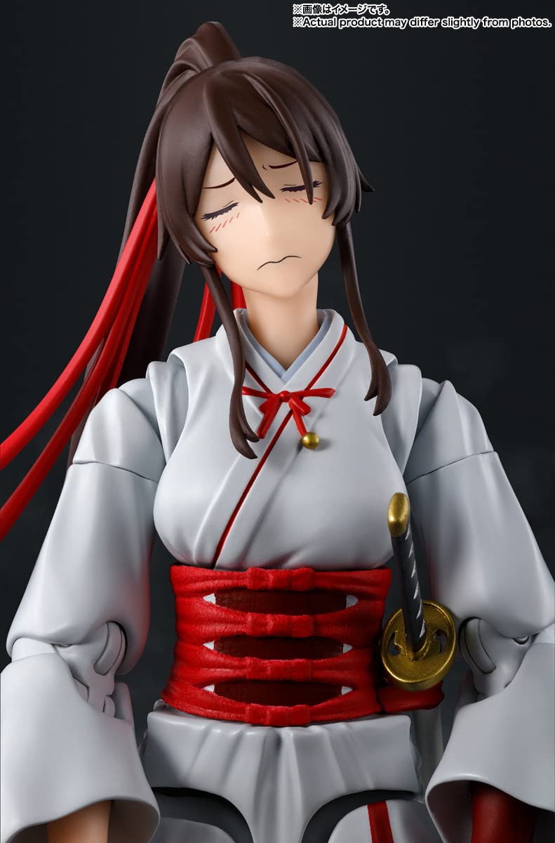 Included sword accessory enhances authentic display of Sagiri