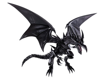 TAMASHII NATIONS Red-Eyes-Black Dragon main body with highly poseable joints for dynamic displays.