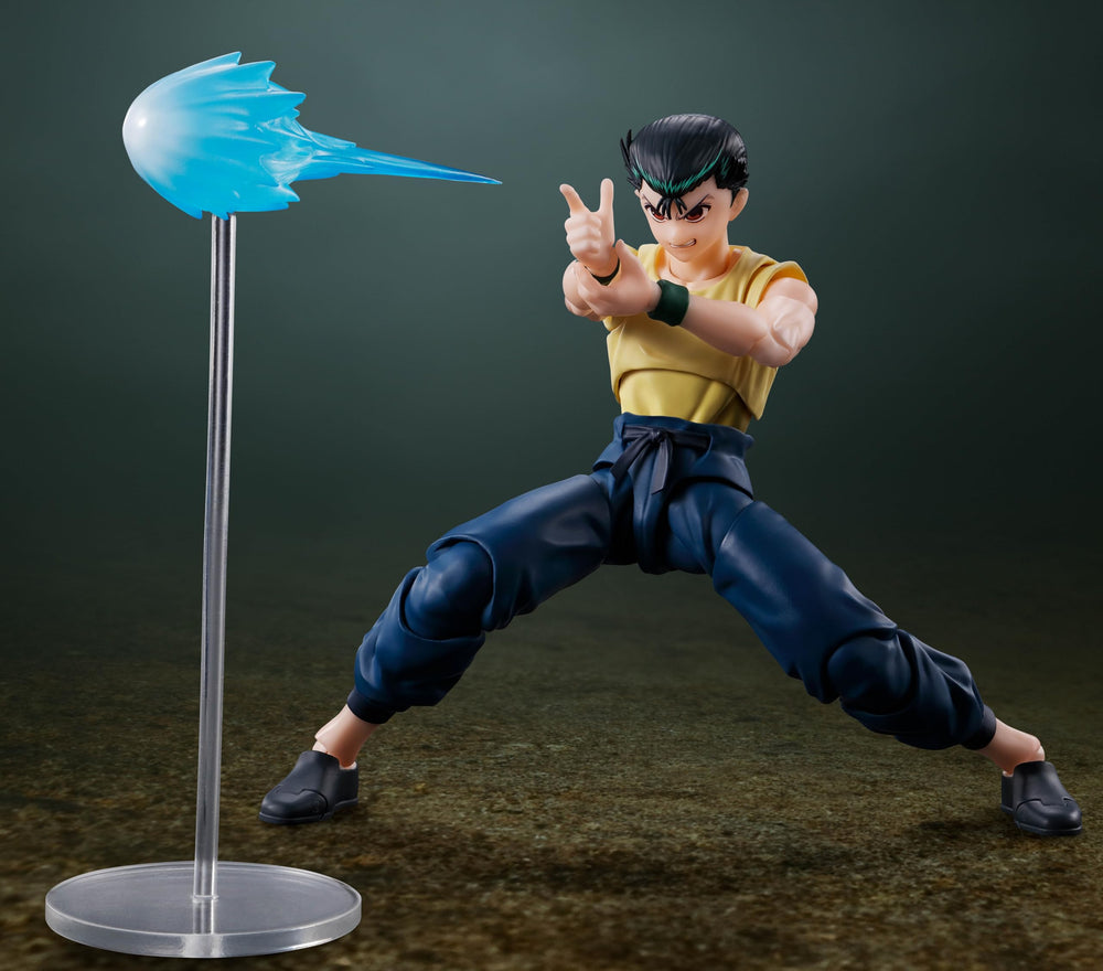 Tamashii Nations Yusuke Urameshi face parts offering varied expressions for scenes.