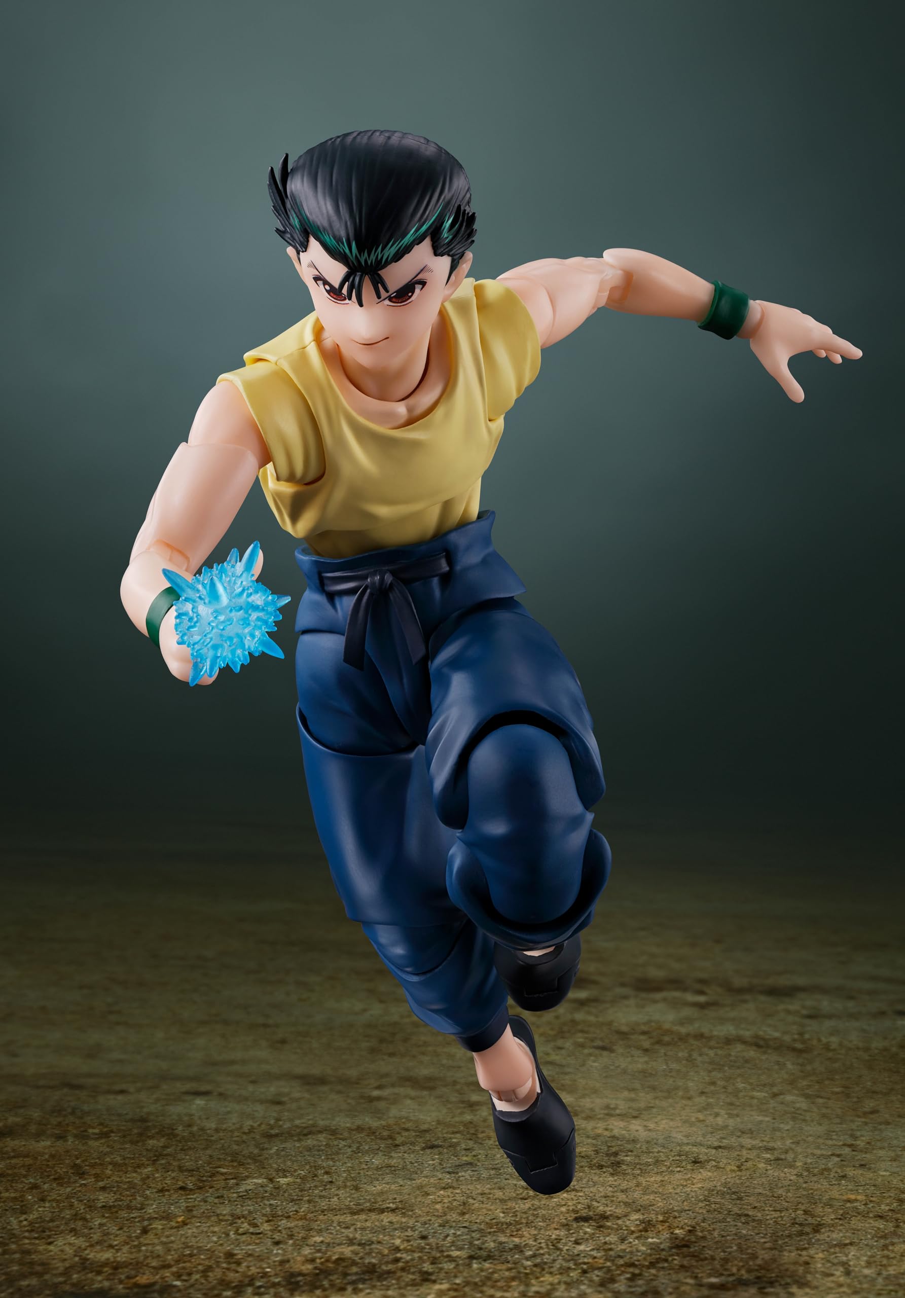 Tamashii Nations Yusuke Urameshi Pooh figure adds display character.