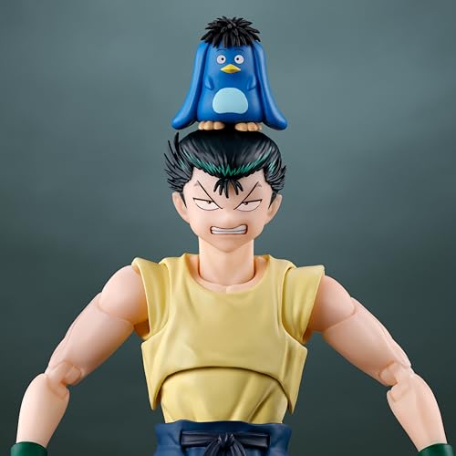 Tamashii Nations Yusuke Urameshi set contents for complete display kit.