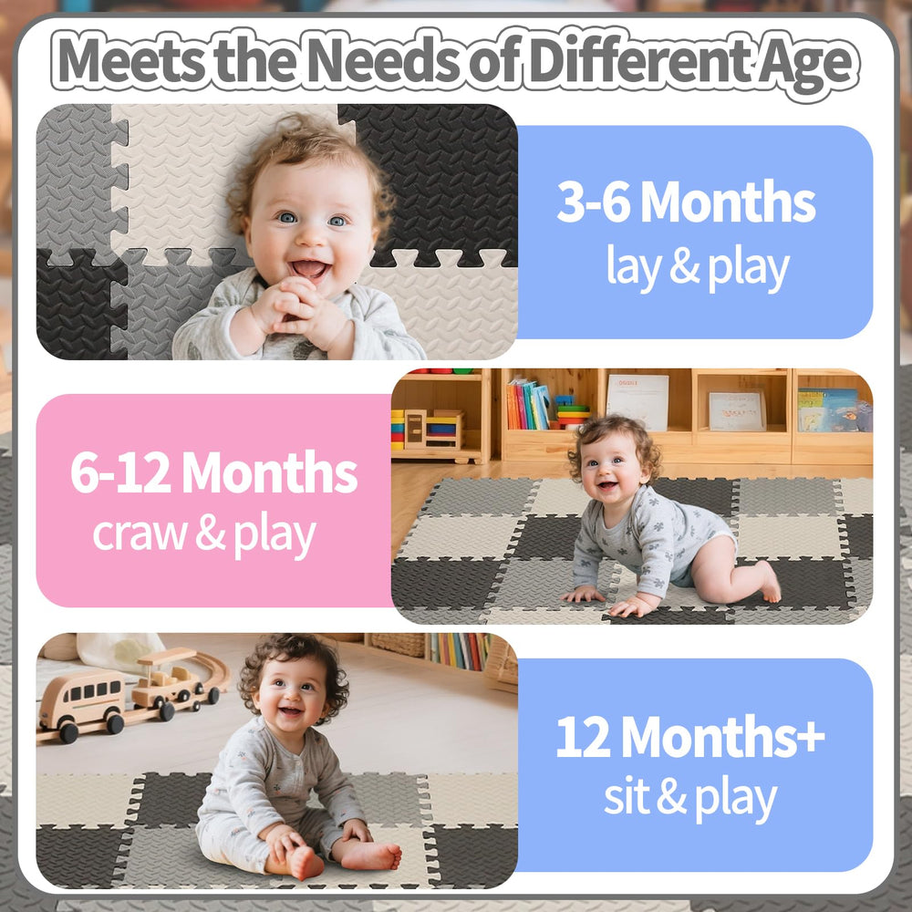 Tamiplay anti-slip design helps keep tiles in place during play