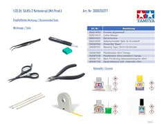 TAMIYA 35377-000 Kettenkrad unpainted-plastic kit invites custom finishing