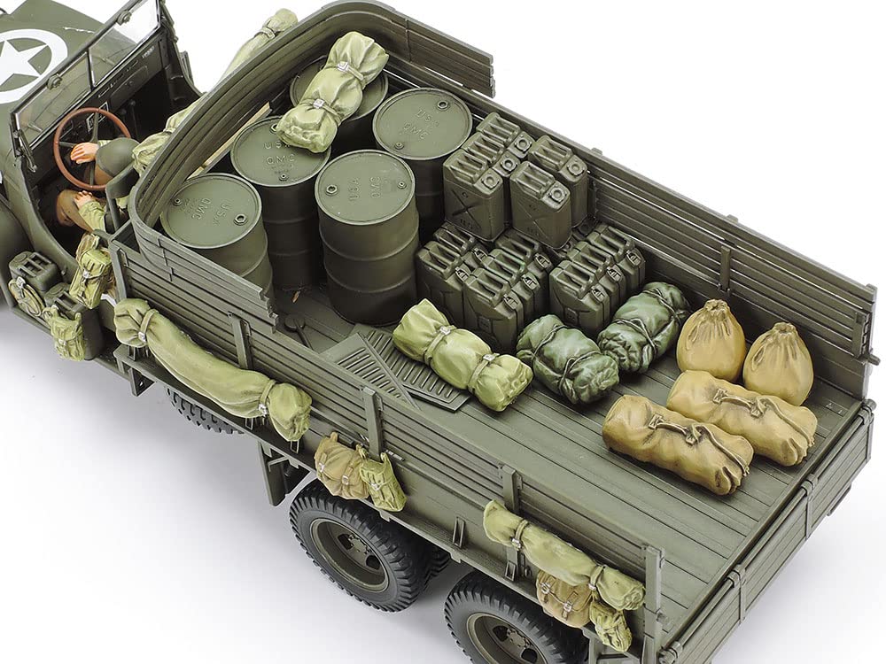 Tamiya steel drum accessory adds rugged texture to 1/35 scale armor