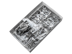 TAMIYA Jeep Willys MB clear parts capturing glass windshields and headlights for crisp visibility