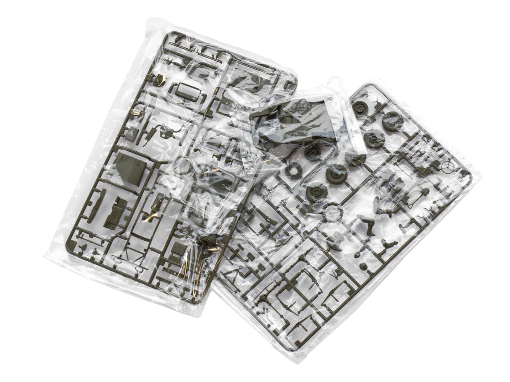 TAMIYA MB decals set enables five-vehicle customization options for variety