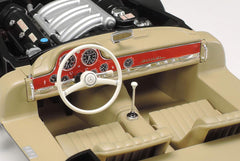 TAMIYA Mercedes-Benz 300SL 1/24 cockpit detail showcases scale modeling precision