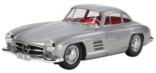 TAMIYA Mercedes-Benz 300SL 1/24 front view for precise display