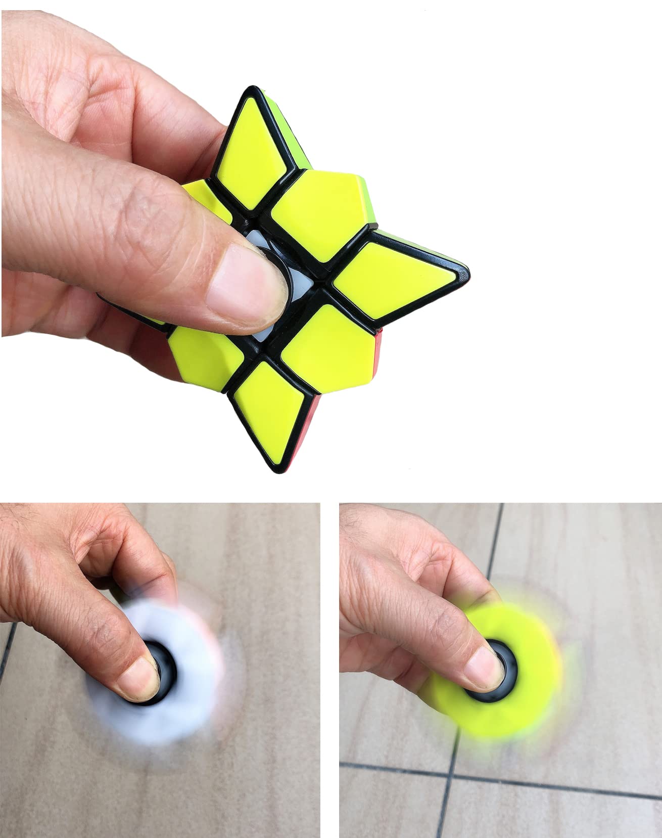TANCH Magic Spinner Cube made of ABS, recyclable and safe.
