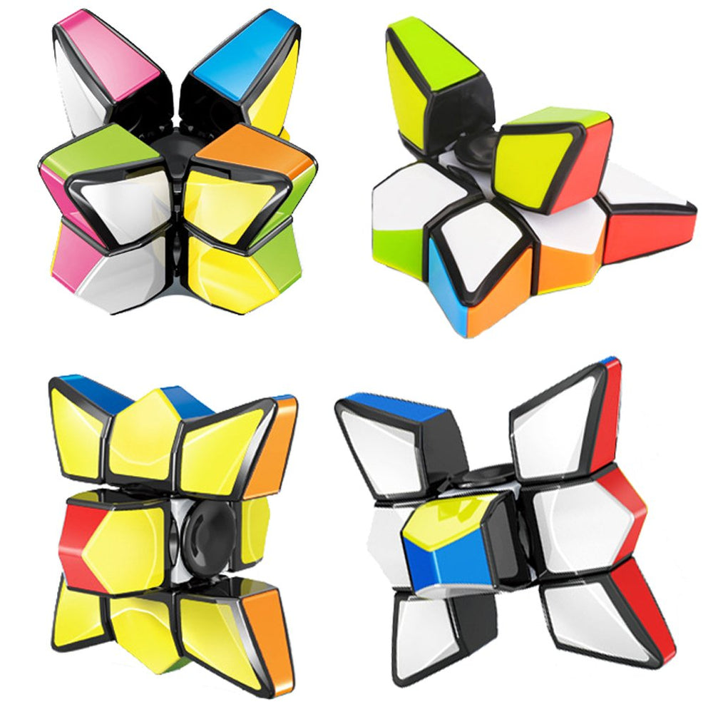 TANCH Magic Spinner Cube stickerless surface for smooth turns.