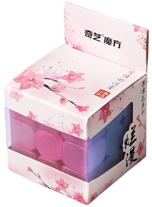 TANCH Qiyi Warrior W stickerless transparent design reduces wear.