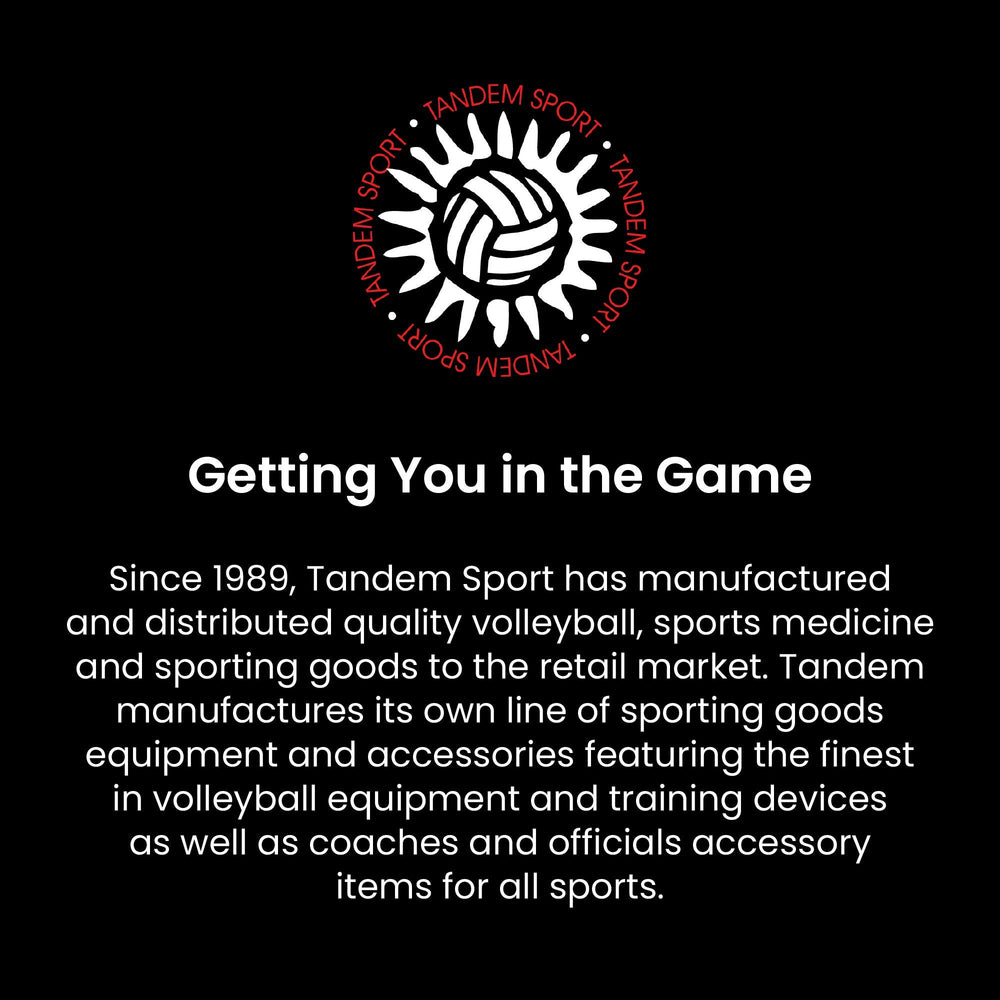 Tandem Sport flip coin packaging includes one coin for practice and games.