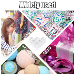 Tanemudo clear toy capsules perfect for display, gifting, and treasure hunts