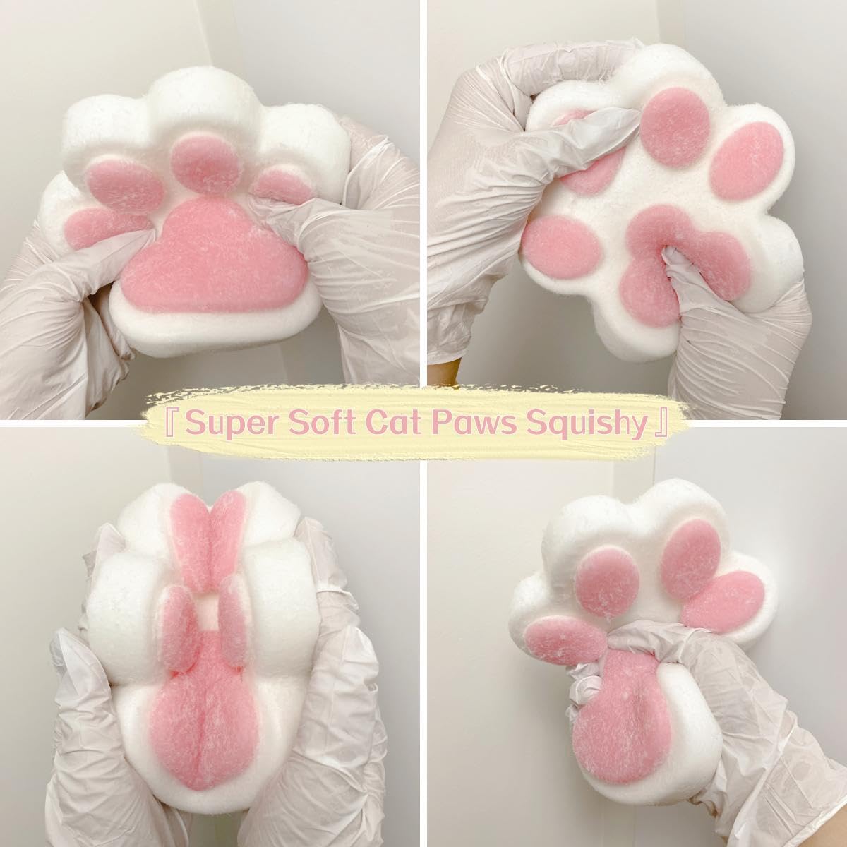 Tangcii Big Cat Paw Squishy is built from premium silicone for lasting fun