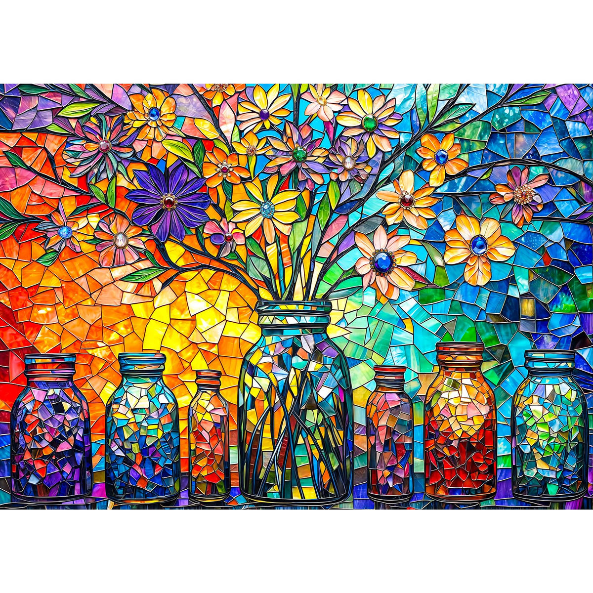 TangComplete Flower of Life puzzle box showcasing vibrant design for a relaxing family activity.